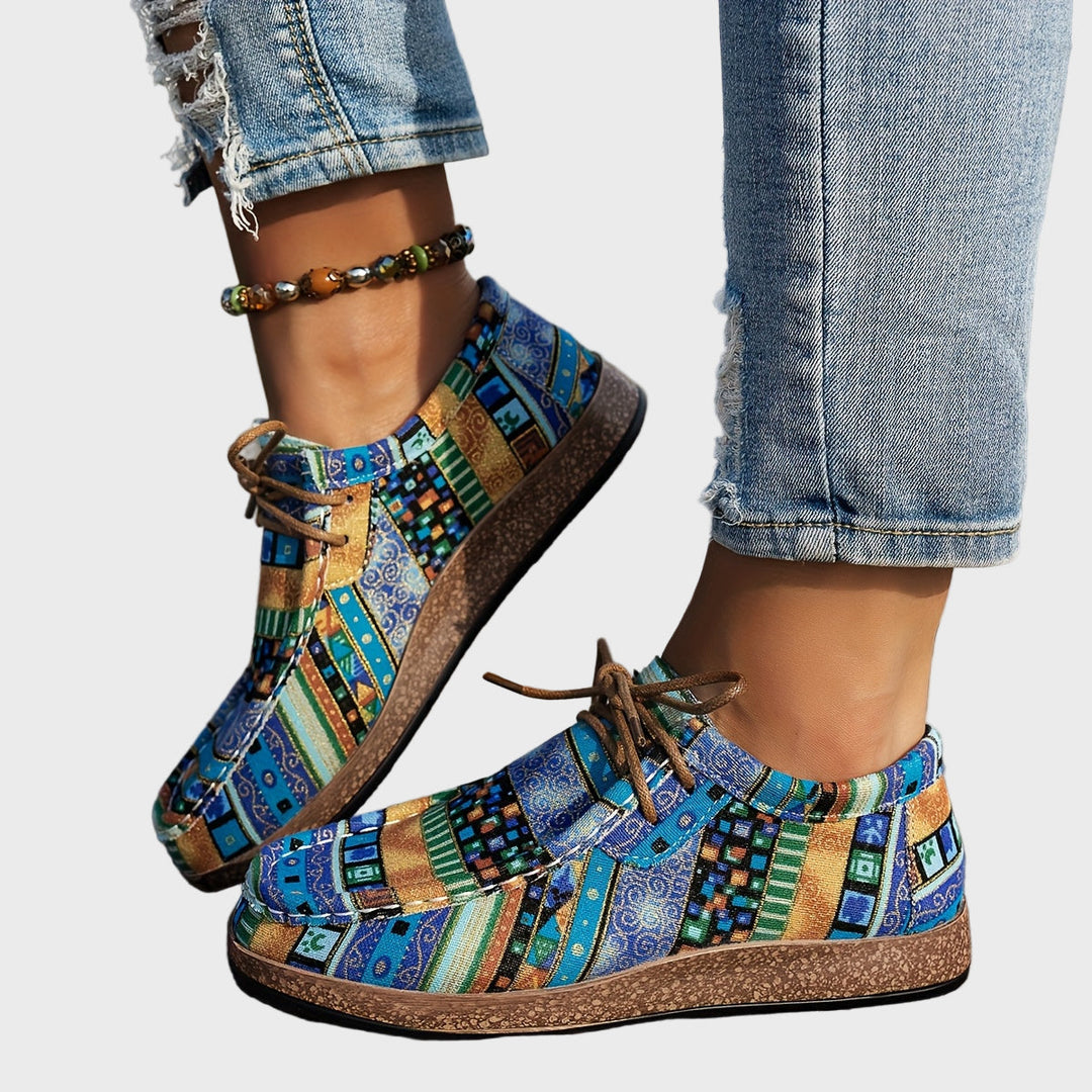 Sapatos Boho Coloridos