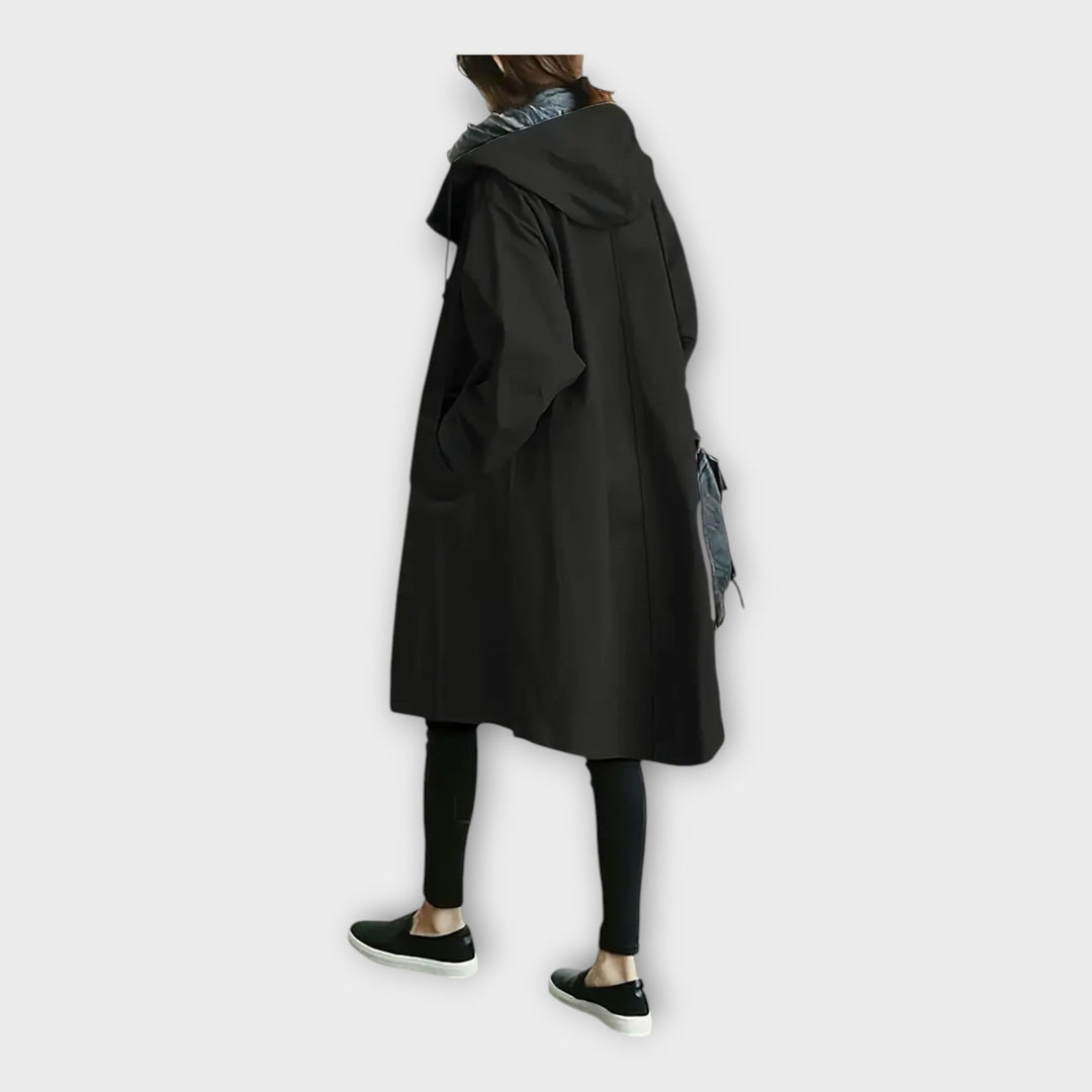 Parka Longa com Design Elegante