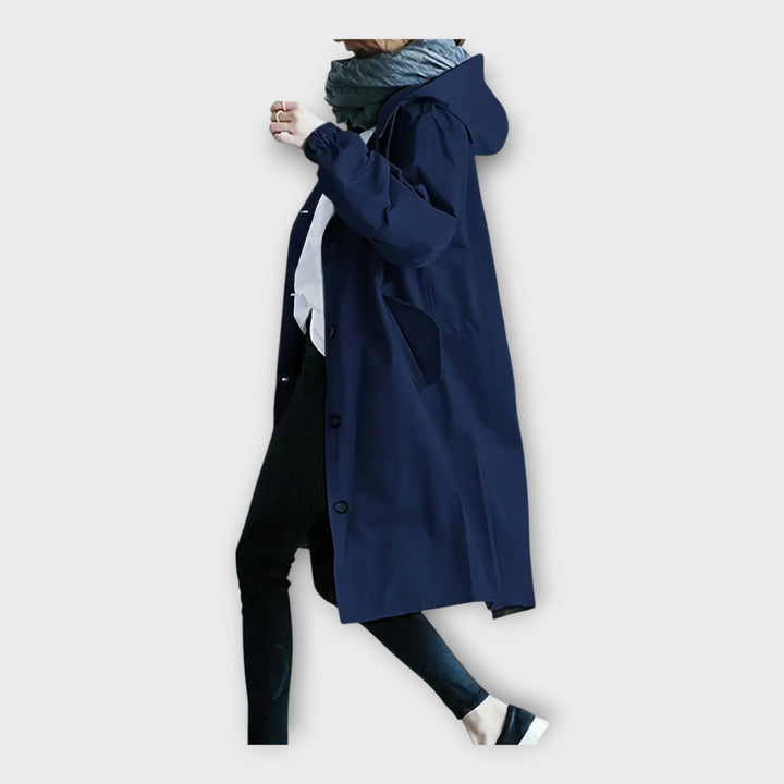 Parka Longa com Design Elegante