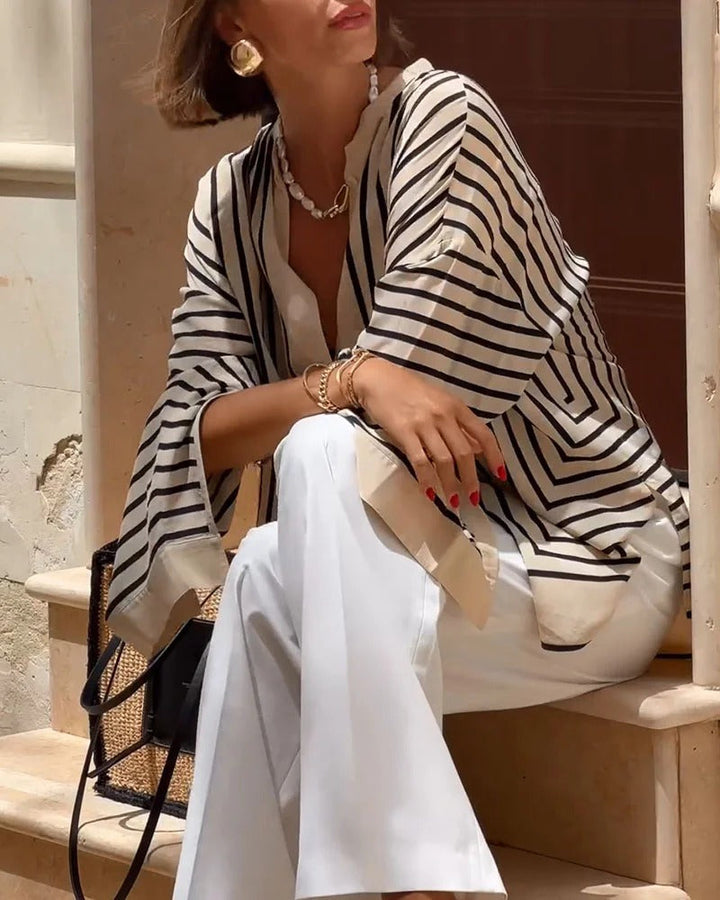 Camisa Risca de Estilo Refinado