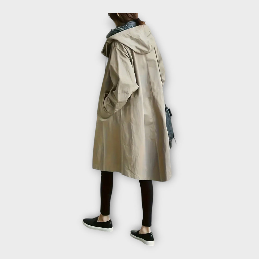 Parka Longa com Design Elegante