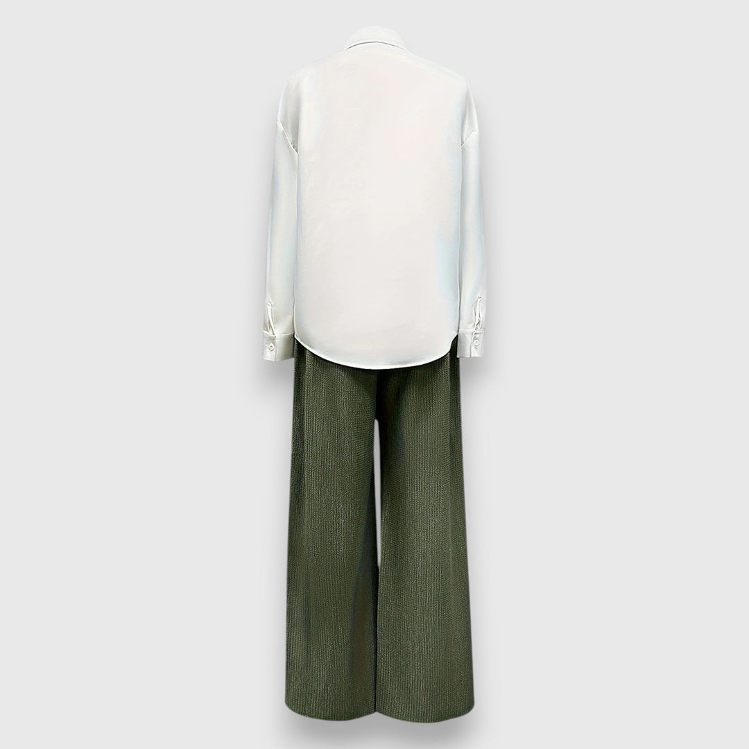 Conjunto com Estilo Bicolor