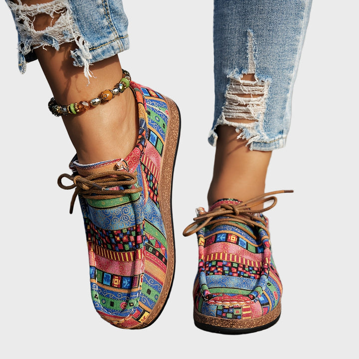 Sapatos Boho Coloridos