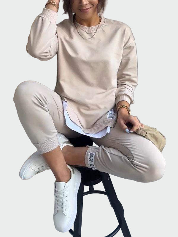 Conjunto Relaxado Bicolor
