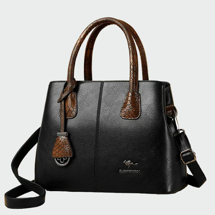 Bolsa de pele elegante