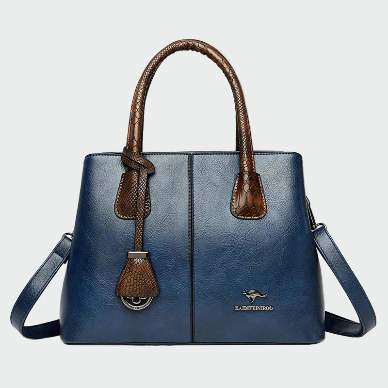 Bolsa de pele elegante