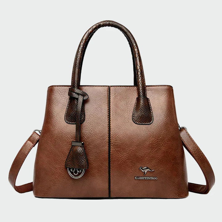 Bolsa de pele elegante