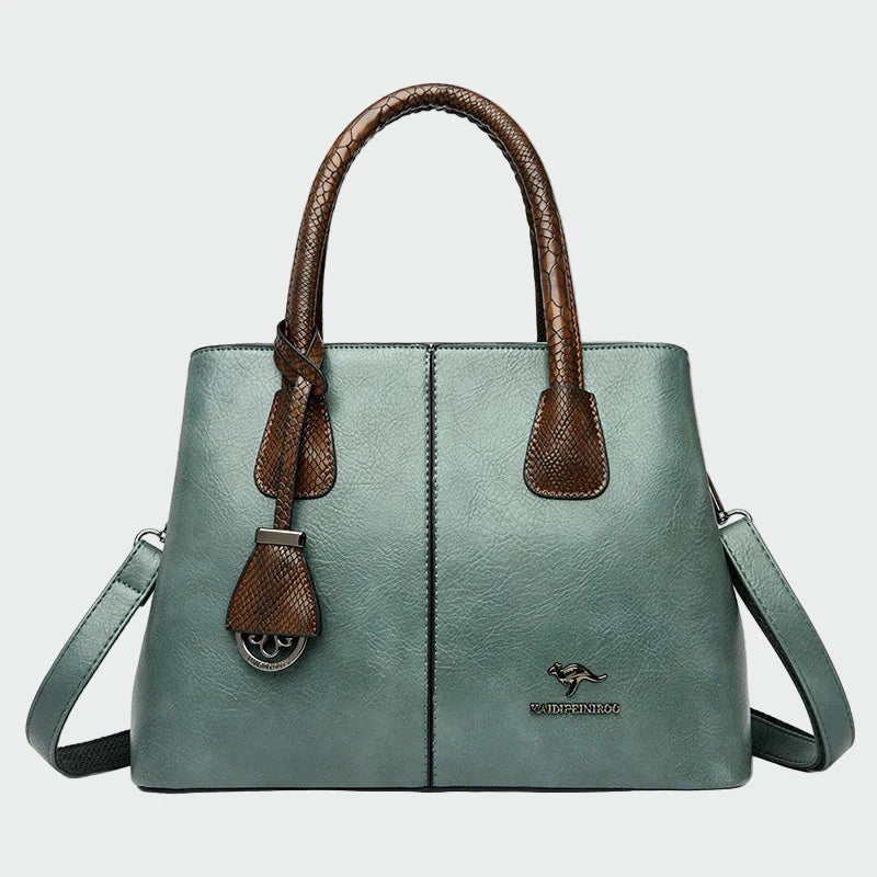 Bolsa de pele elegante