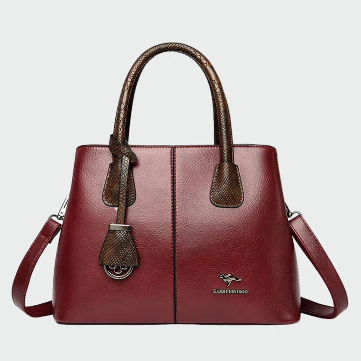 Bolsa de pele elegante