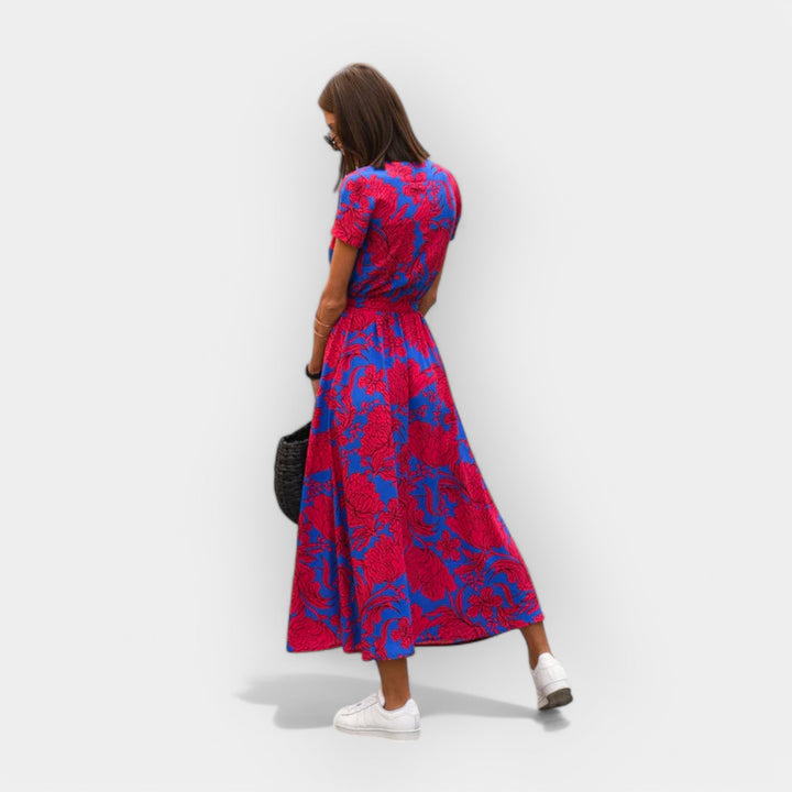 Vestido com Ajuste Confortável e Estável