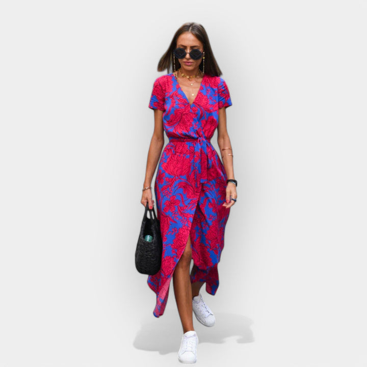Vestido com Ajuste Confortável e Estável