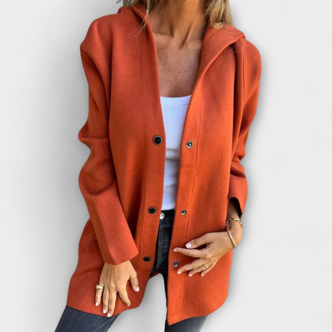 Jasmine - Casaco desportivo feminino com capuz