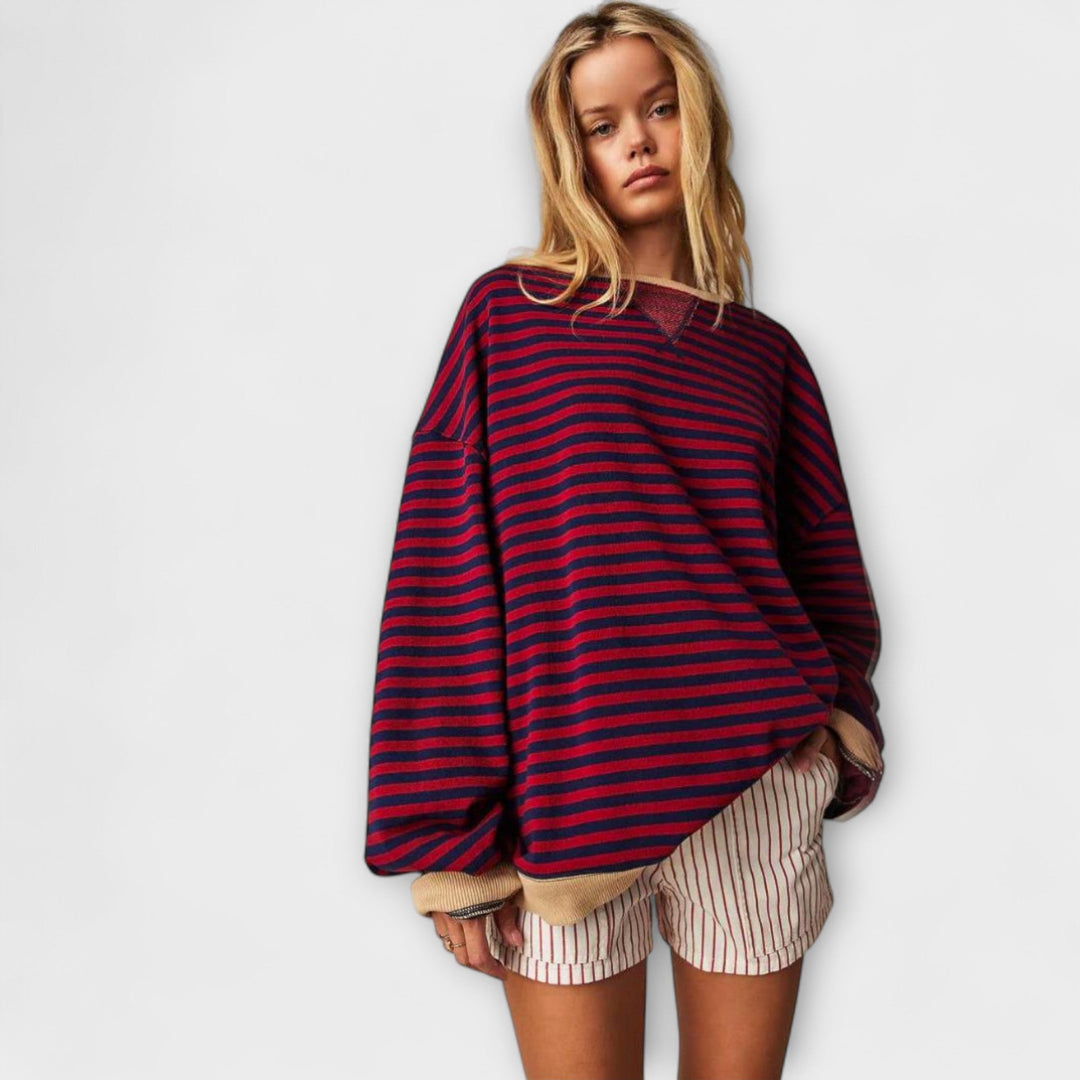 Mary - Pullover Oversize Listrado
