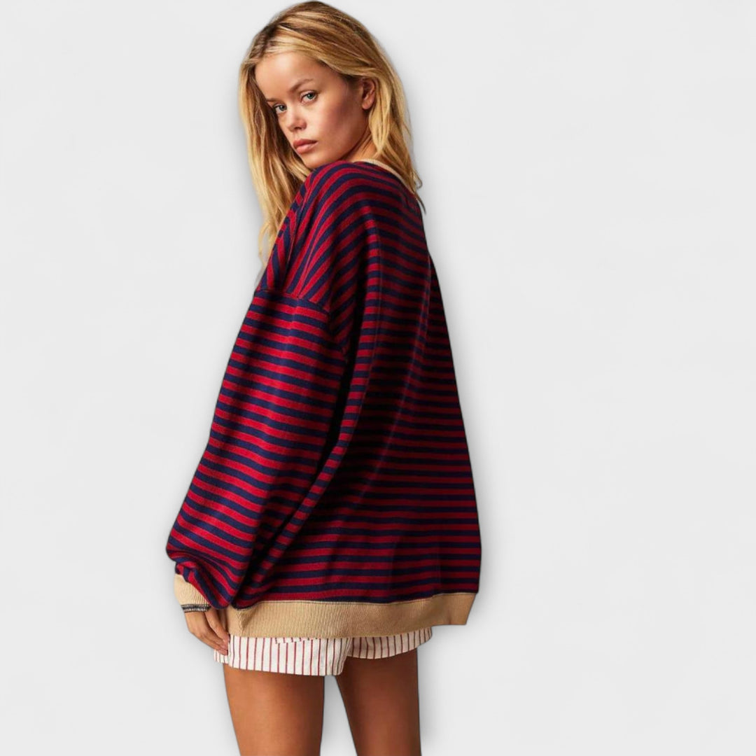 Mary - Pullover Oversize Listrado