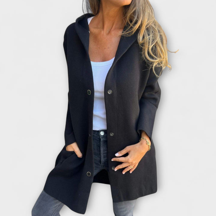 Jasmine - Casaco desportivo feminino com capuz