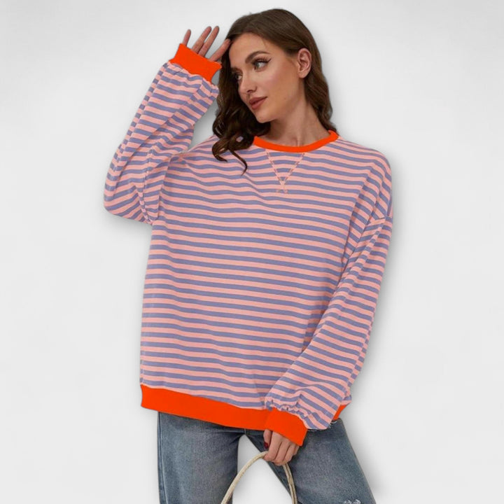 Mary - Pullover Oversize Listrado