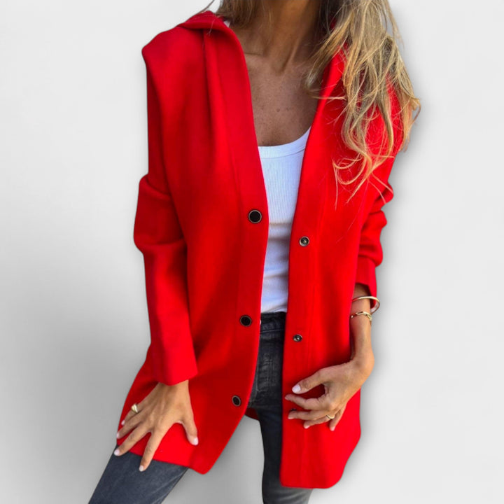 Jasmine - Casaco desportivo feminino com capuz