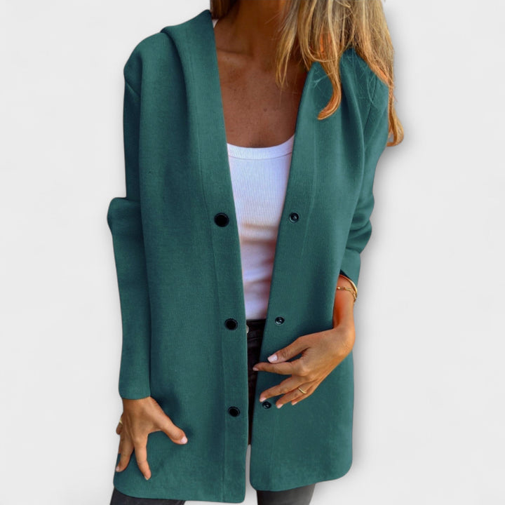 Jasmine - Casaco desportivo feminino com capuz