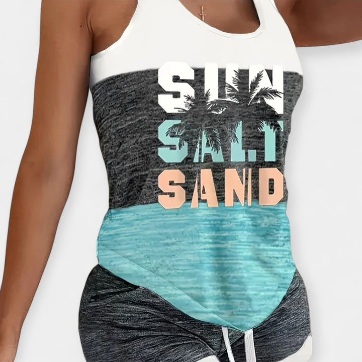 Conjunto de Palms para o Verão
