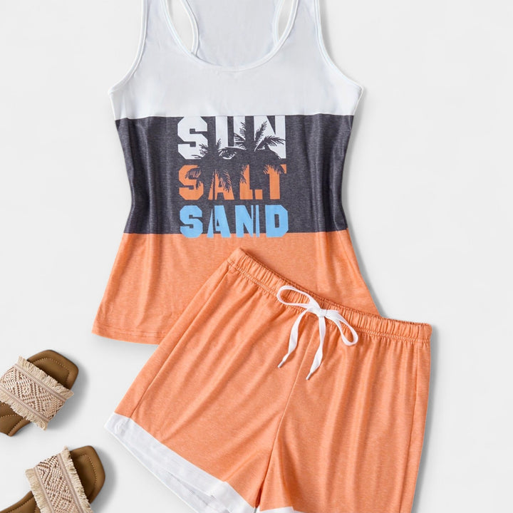 Conjunto de Palms para o Verão
