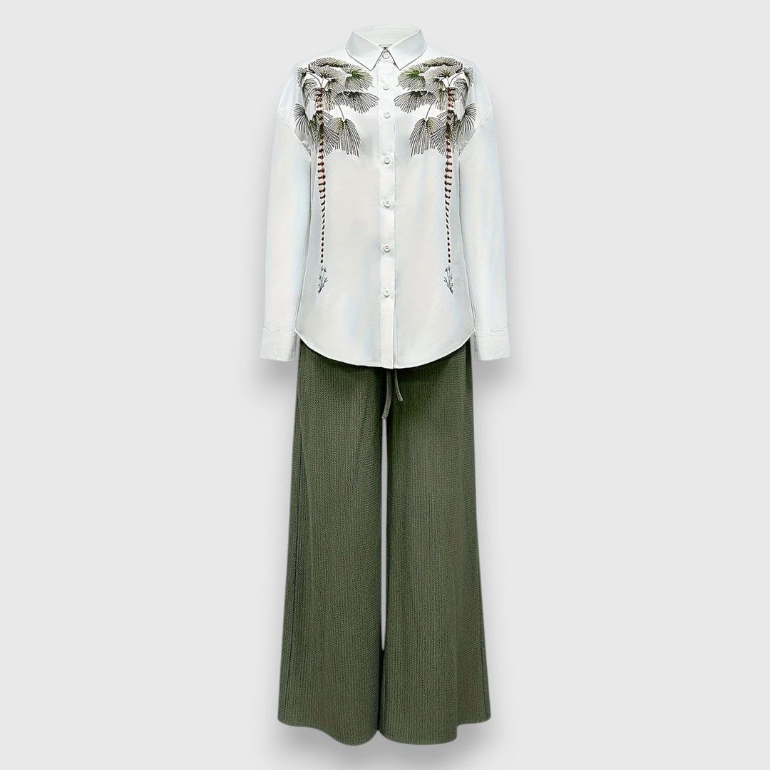 Conjunto com Estilo Bicolor