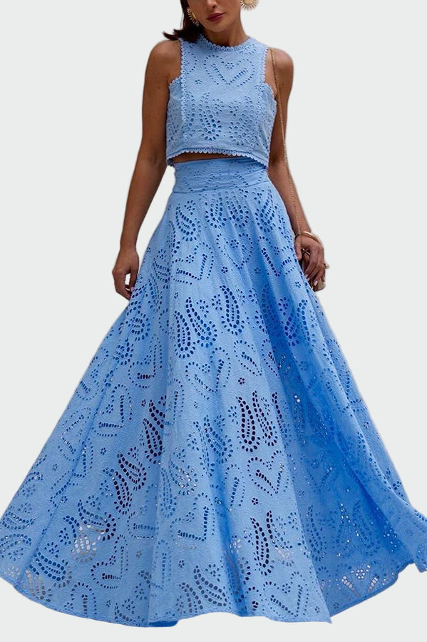 Conjunto de Renda Romântica
