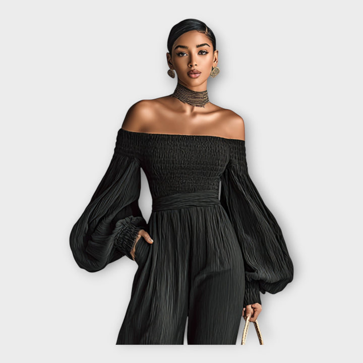 Macacão com elegância arejada