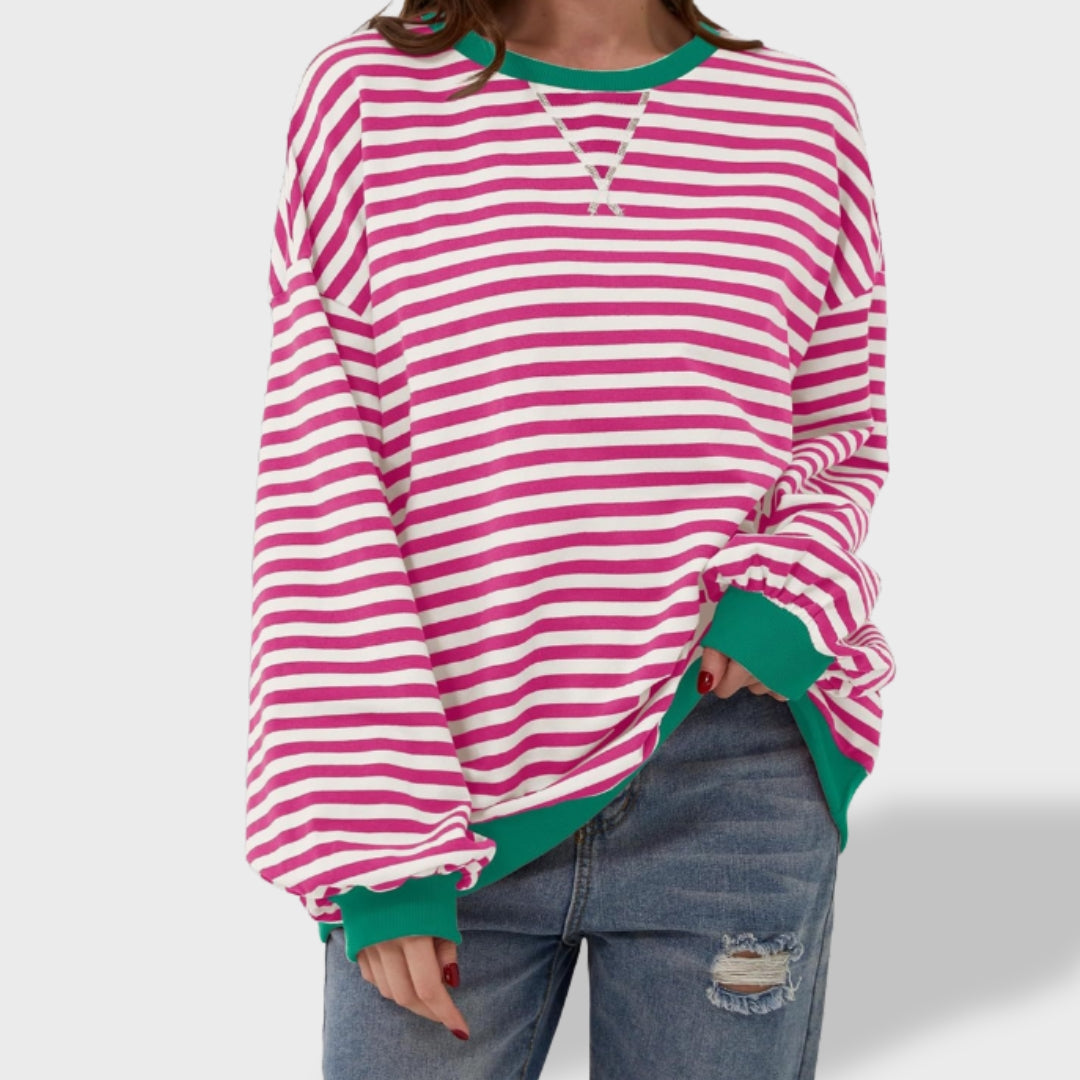 Sofia™ | Sweat Casual de Manga Comprida