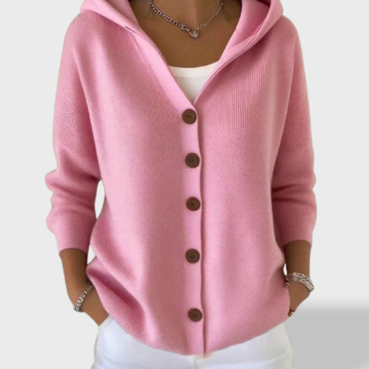 Sofia™ | Elegante Pullover de Inverno com Capuz