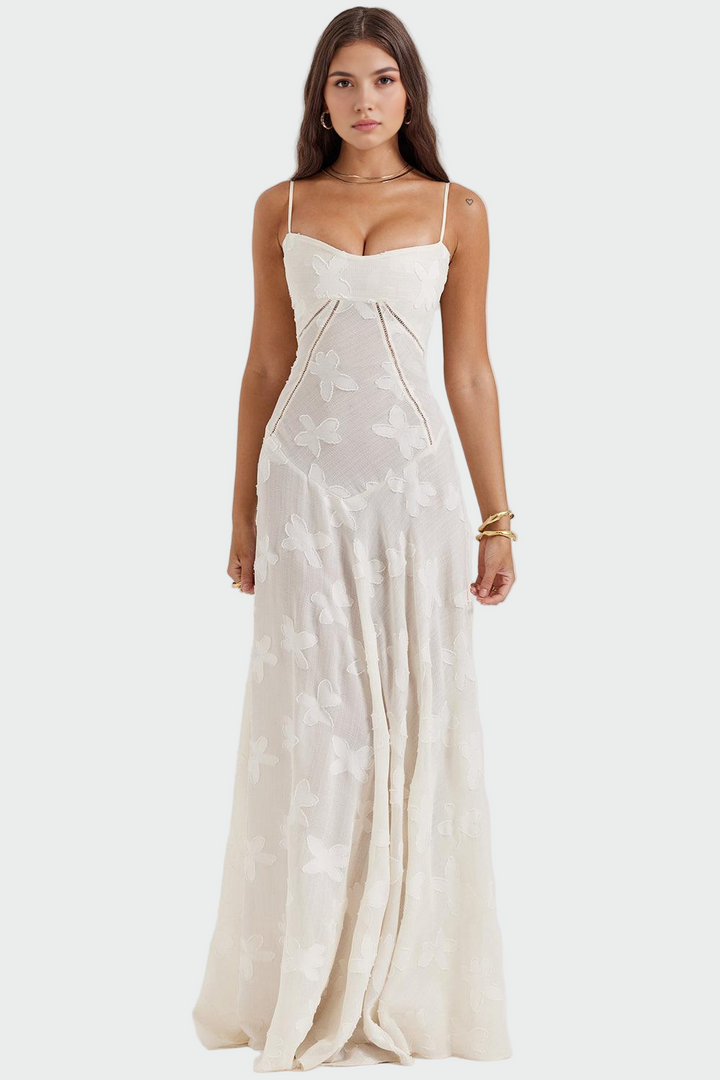 Vestido Floral Longo