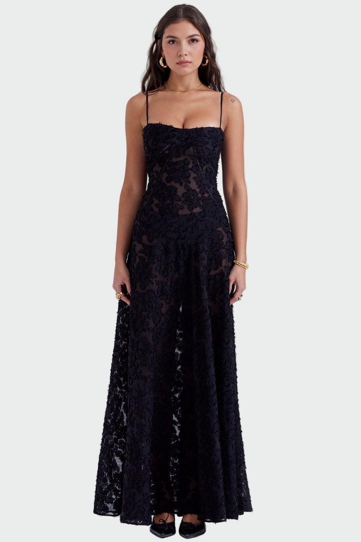 Vestido Floral Longo
