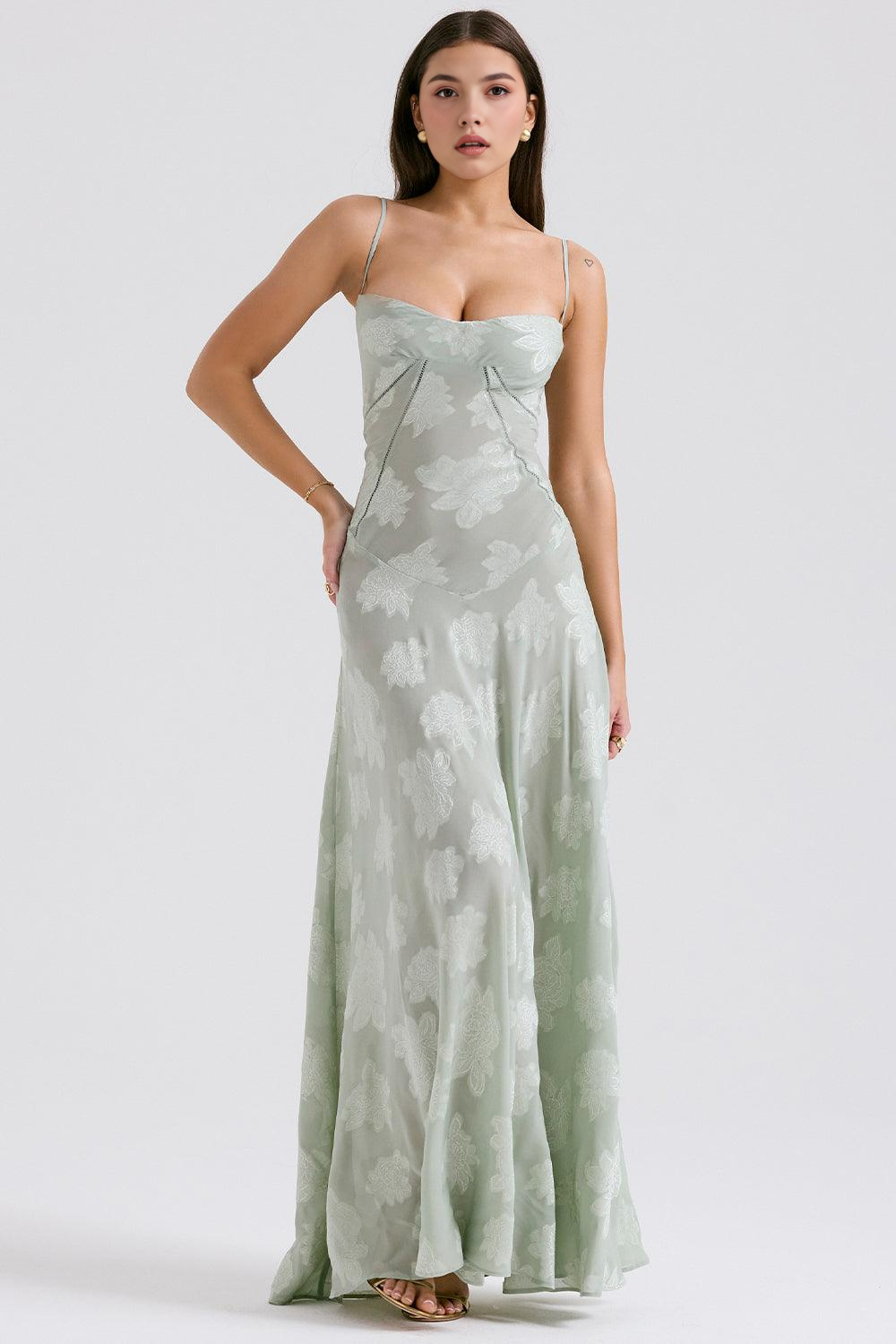 Vestido Floral Longo