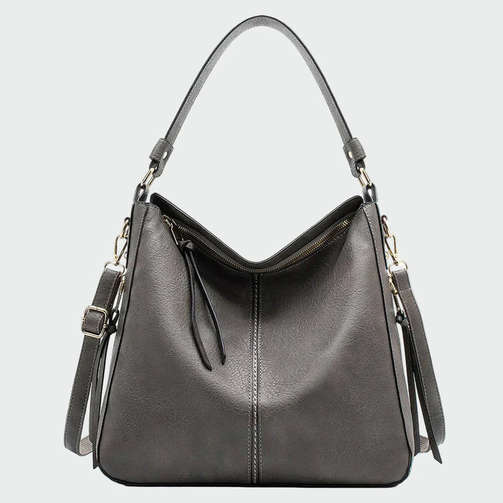 Saco hobo de couro atemporal