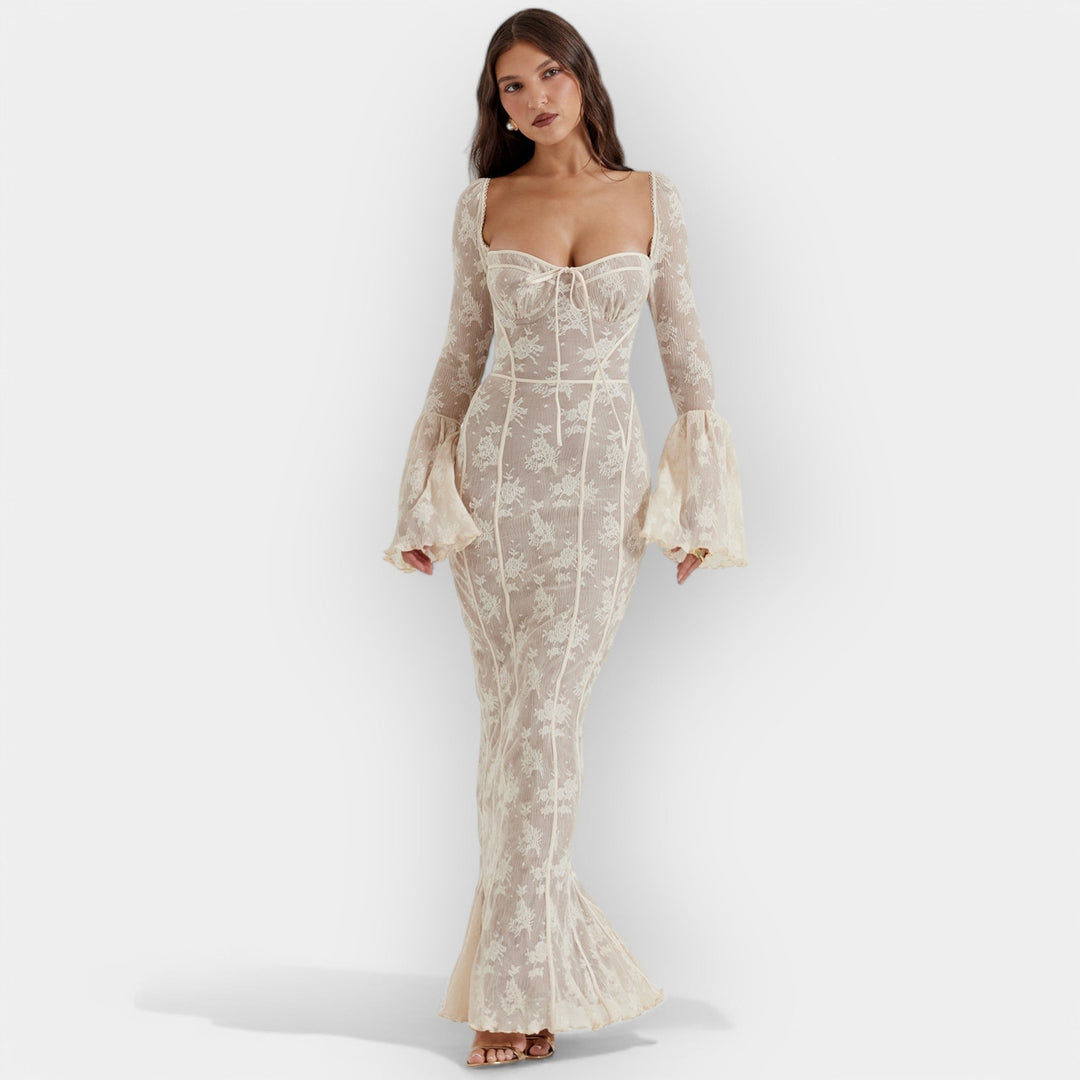 Vestido Maxi Elegante de Noite