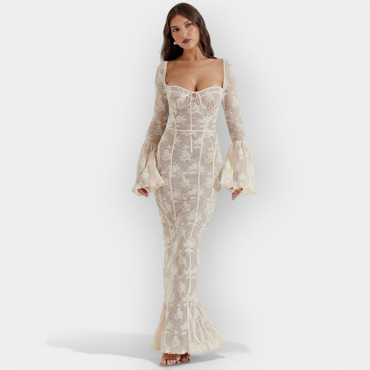 Vestido Maxi Elegante de Noite