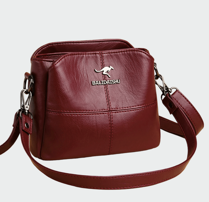 Saco de couro elegante