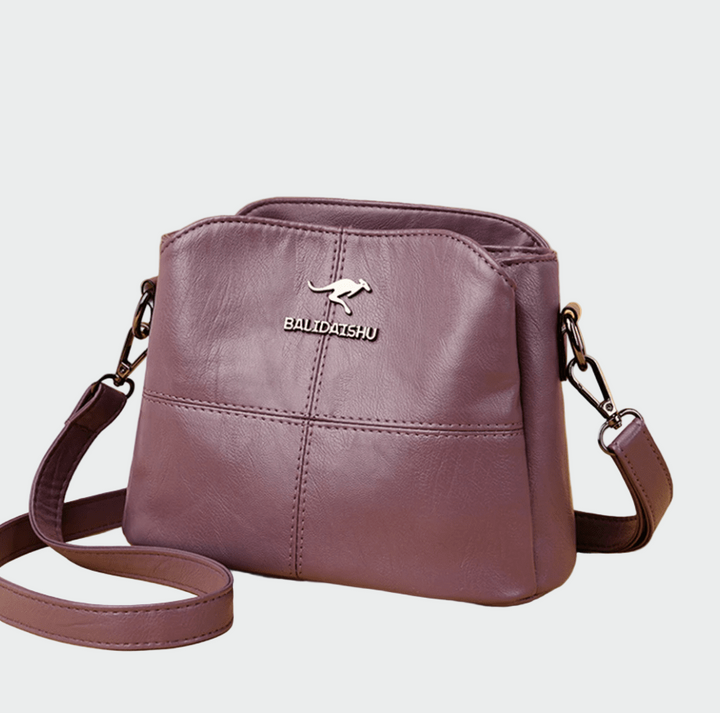 Saco de couro elegante