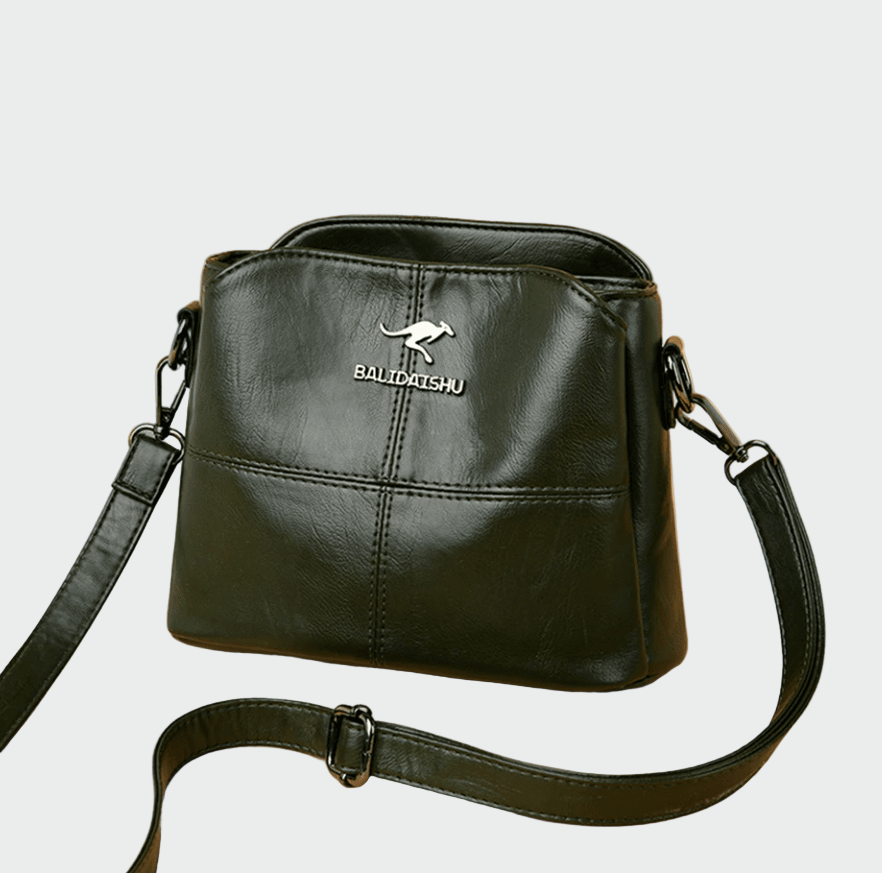 Saco de couro elegante