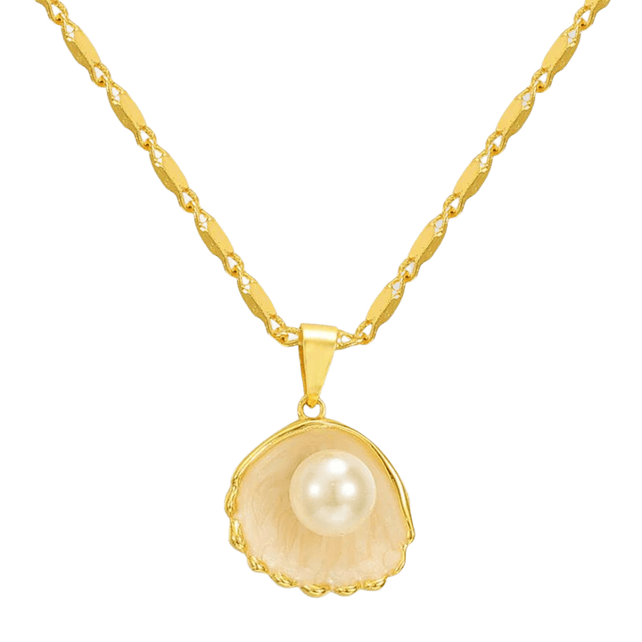 Colar com Design de Concha