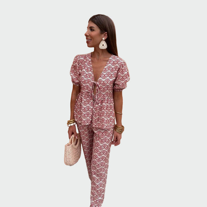 Conjunto de Elegância Despretensiosa
