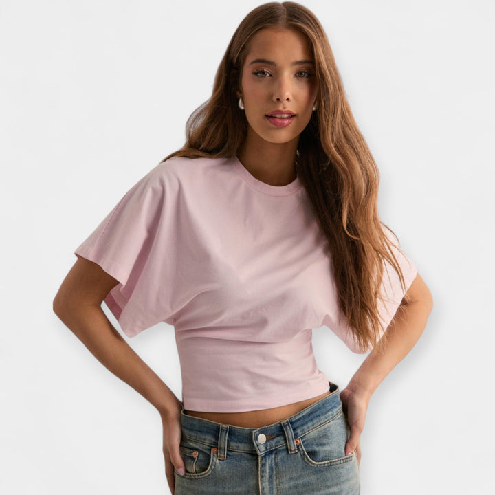 Blusa com Mangas Largas Confortáveis