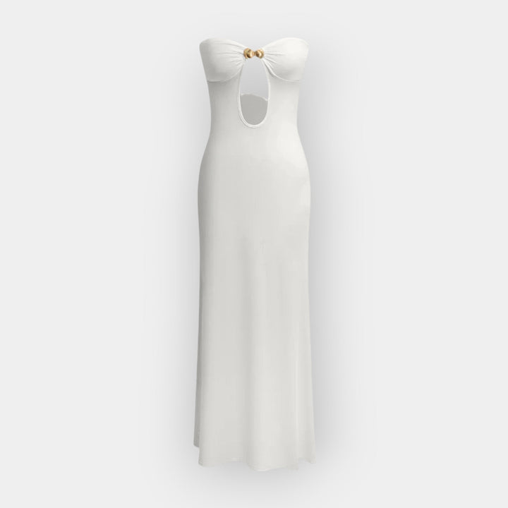 Vestido Maxi Sem Alças