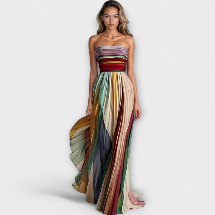 Vestido de Verão Multicolorido