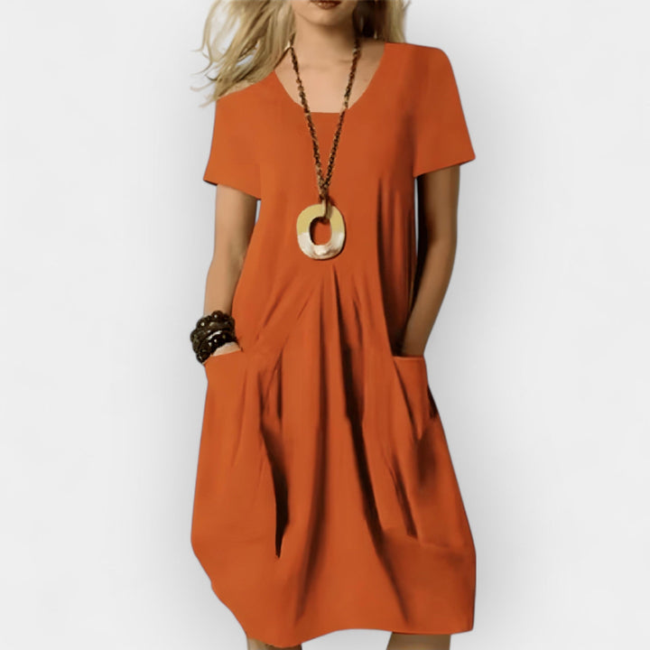 Vestido de Algodão Lisonjeiro