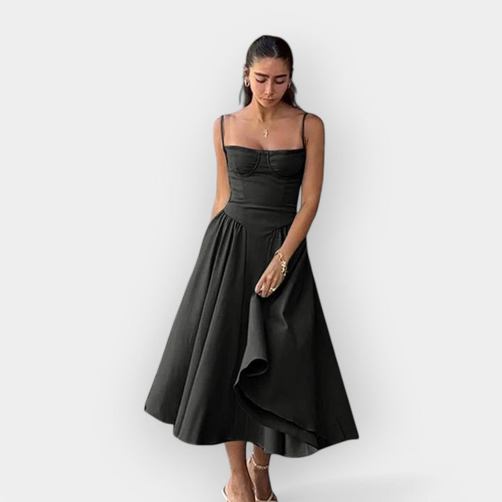 Vestido Midi Sofisticado para o Verão