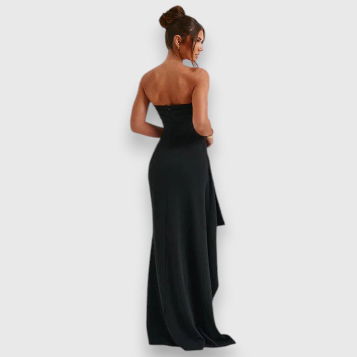 Vestido Feminino com Fenda